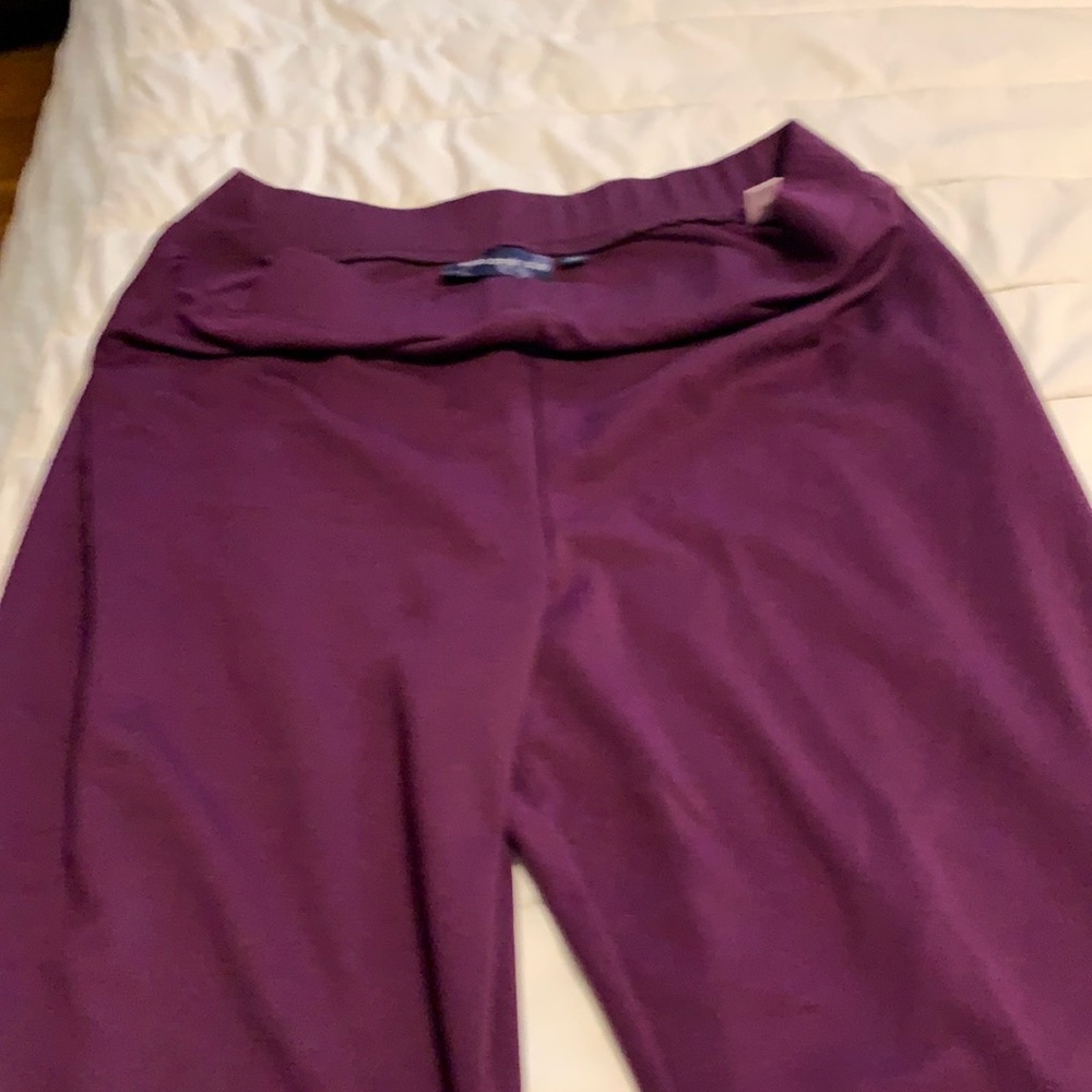 Very colorful stretch pants.extra long!